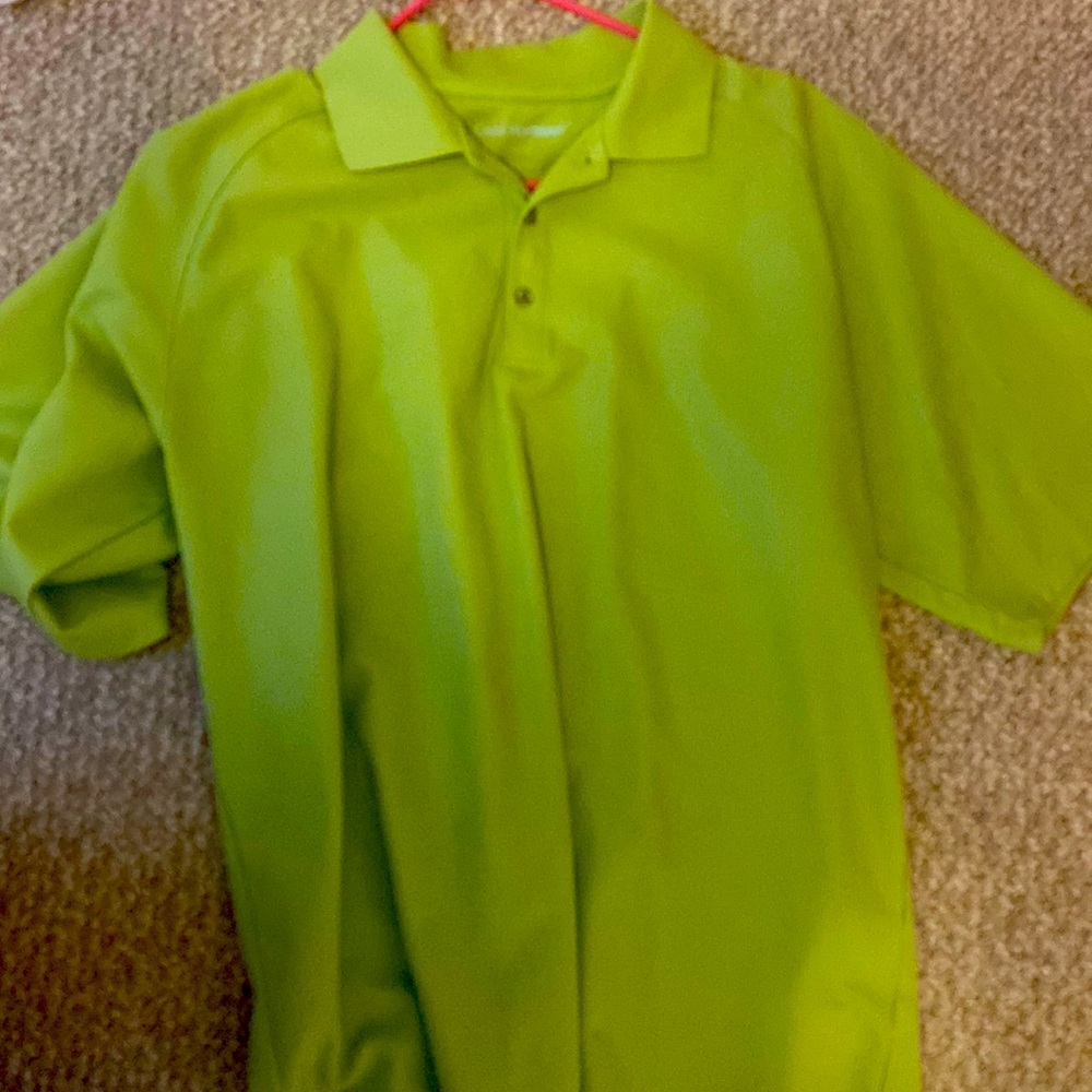 Green shirt